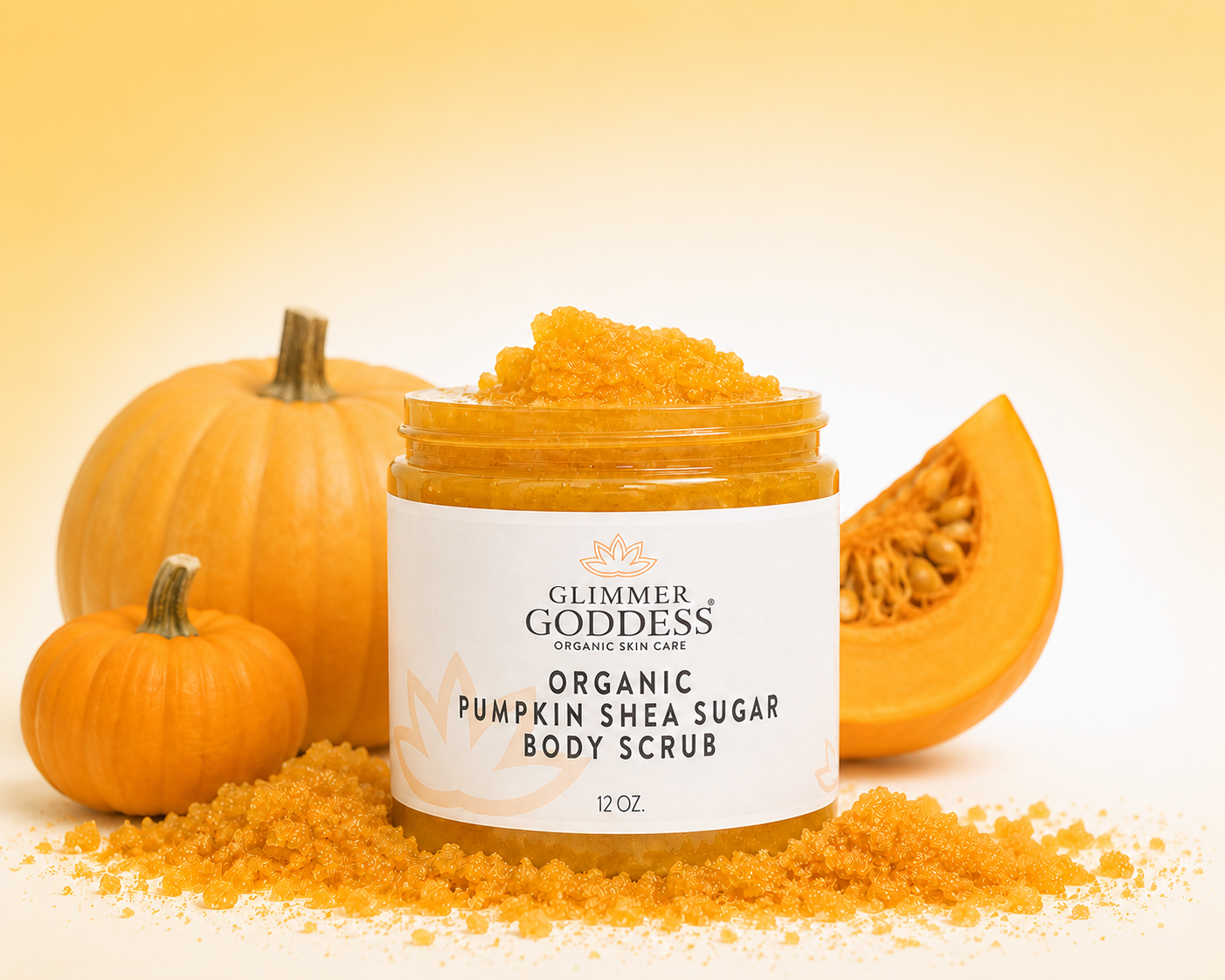 Organic Pumpkin Shea Sugar Body Scrub