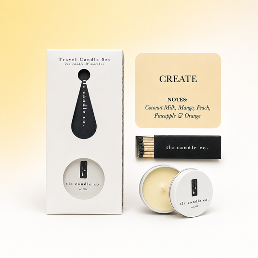 Travel Candle with Matches - Create