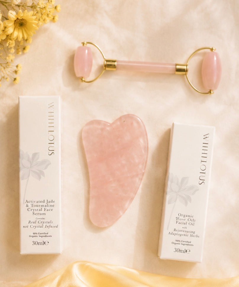 Rose Quartz Crystal Facial